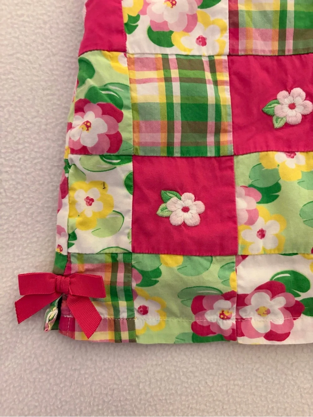 Gymboree Island Lily Patchwork Skort